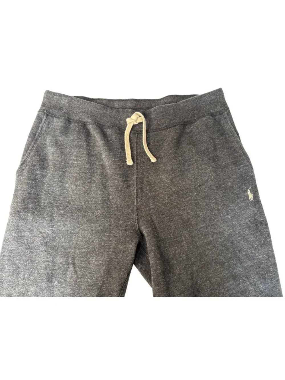 Polo Ralph Lauren Mens Charcoal Gray Lounge Pants Drawstring Waist L